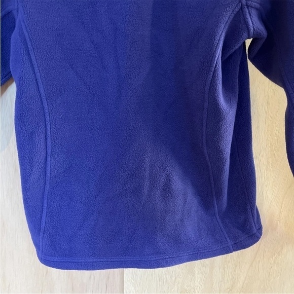 The North Face Full Zip Fleece Jacket Coat Purple Blue Womens Size Small - Picture 8 of 10